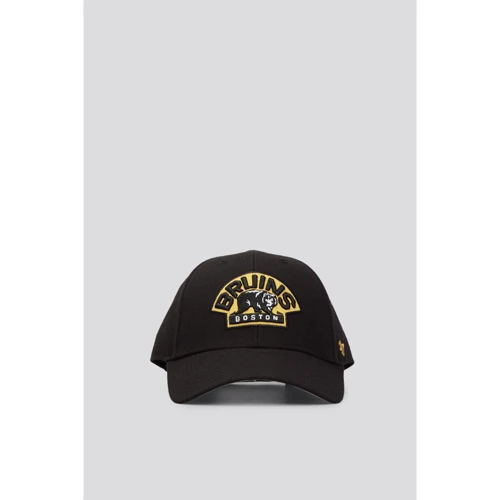 Мужская бейсболка 47 Brand Boston Bruins Wool черная (H-MVP01WBV-BKE)
