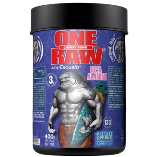Аминокислота для спорта Zoomad Labs Raw One Beta Alanine 400 g / 133 servings / cherry