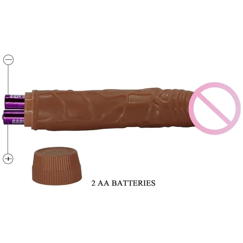 Вибратор LYBAILE Barbara Bob brown 8.8'' (BW-001009R-1)