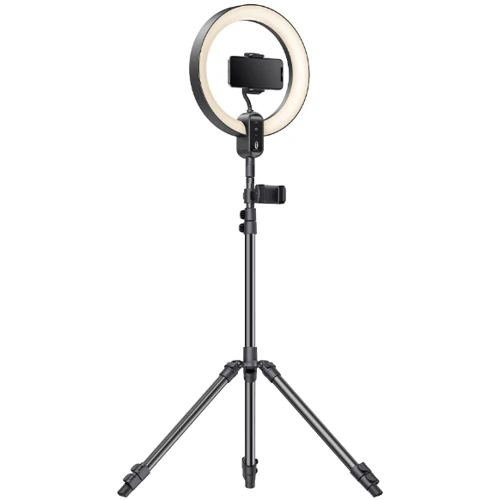 TaoTronics 12'' Selfie Ring Light with 78'' Tripod Stand, Dimmable LED Light Outer 24W 6500K