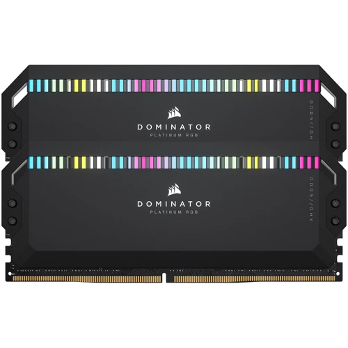 Corsair 32 GB (2x16GB) DDR5 4800 MHz DOMINATOR PLATINUM RGB Black (CMT32GX5M2C4800C34): Производитель Corsair