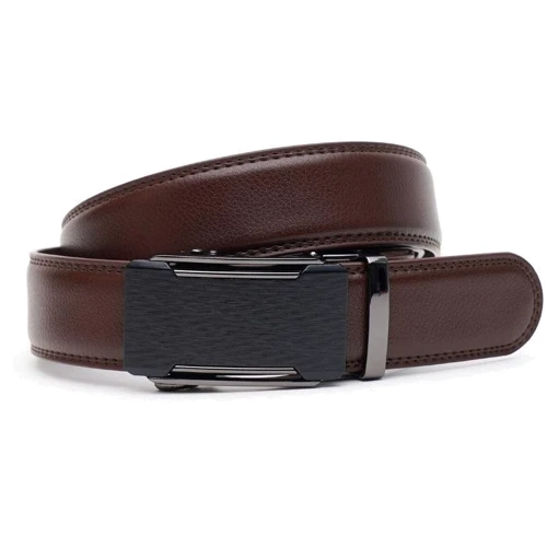 Мужской ремень Borsa Leather коричневый (V1GKX25-brown)