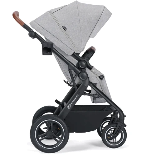 Универсальная коляска 3 в 1 Kinderkraft B-Tour Silver Gray (KSBTOU00LGR3000) фото 13