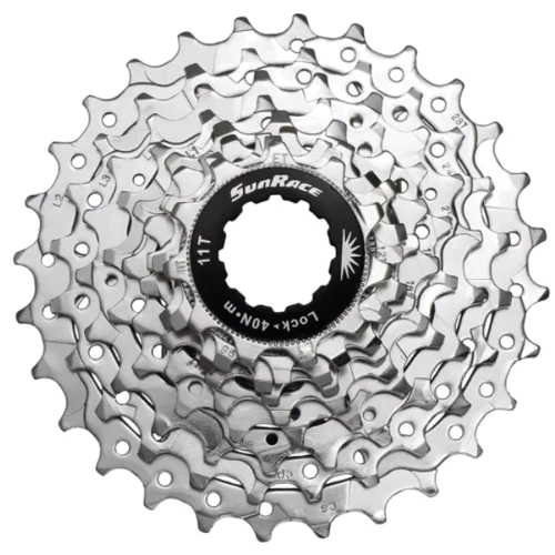 Кассета 9-k 11-25T SUN RACE R96 (CSR91) шоссейная, Nickel (CAS-20-01)