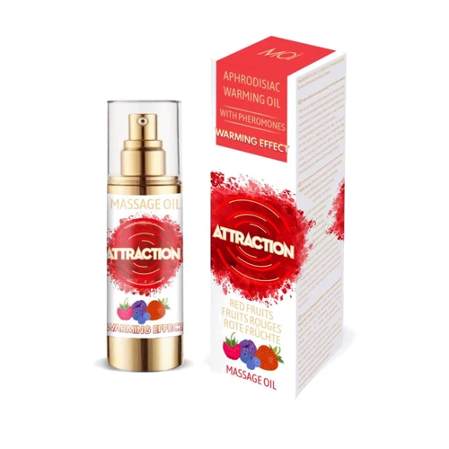 Разогревающее массажное масло с феромонами MAI PHEROMON MASSAGE OIL - RED FRUITS (75 мл): Тип Масло