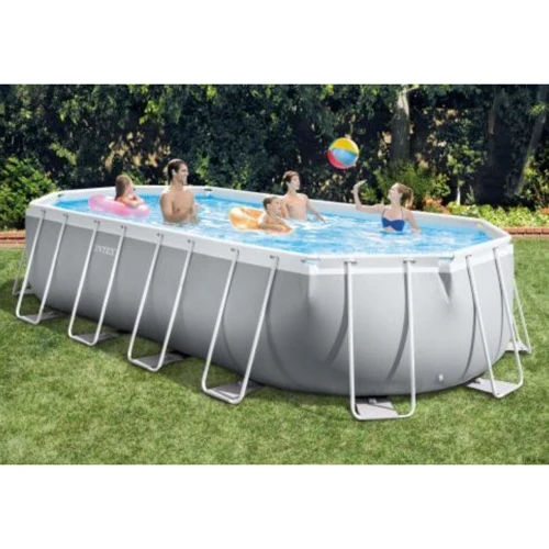 Бассейн каркасный Intex 26798 NP, 610x305x122 см (насос-фильтр 5678 л/ч, лестница, тент, подстилка, в коробке) фото 2