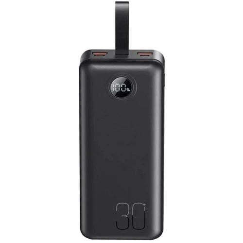 Внешний аккумулятор XO Power Bank 30000mAh PR240 Dispaly 22.5W Black: Емкость батареи, мАч 30000