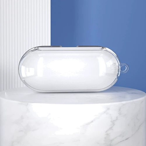 Чехол BeCover Soft TPU Case Transparent (712027) for Sony WF-C500: Особенности С карабином