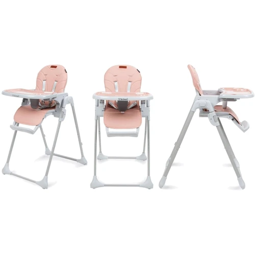 Стульчик для кормления Kidwell BENO Pink (4096): Материал пластик