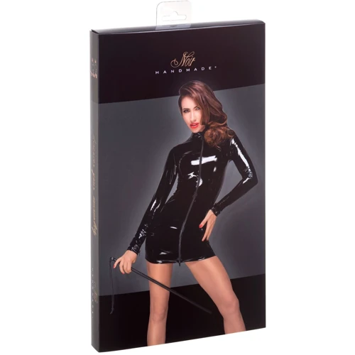 Платье Noir Handmade F187 PVC mini dress Вlack, L