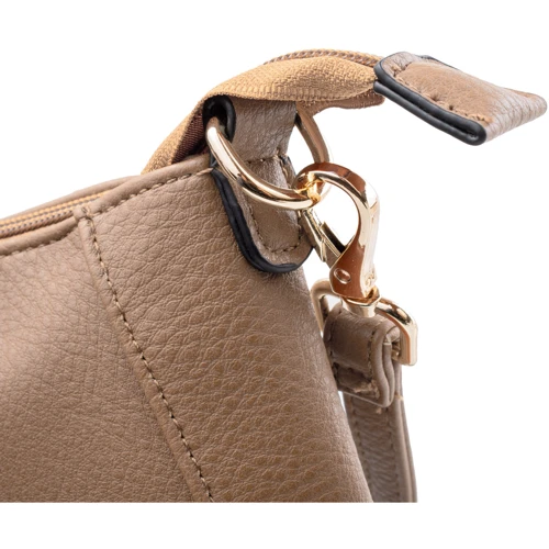 Женская сумка через плечо Amelie Galanti бежевая (A976116-beige): Тип Сумки