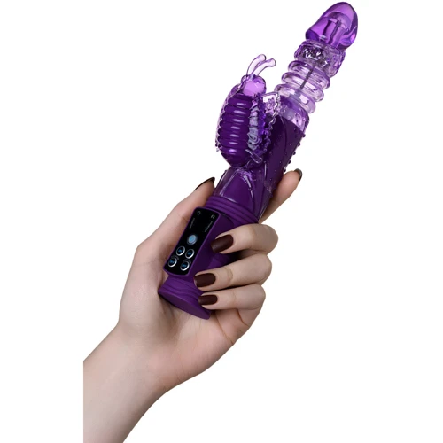Вибратор с клиторальным стимулятором A-Toys High-Tech Fantasy