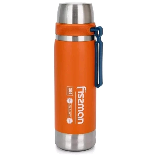 Термос Fissman 600 мл Оранжевый (9876fiss)
