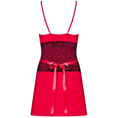 Эротический комплект Obsessive Lamia chemise, S/M