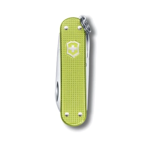 Мультитул Victorinox Classic SD Alox Colors Lime Twist 58мм/5функции/рифленый зеленый (0.6221.241G): Тип мини-мультитул