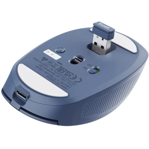 Мышь Trust OZZA Blue (24934): Максимальное разрешение сенсора, dpi 3200