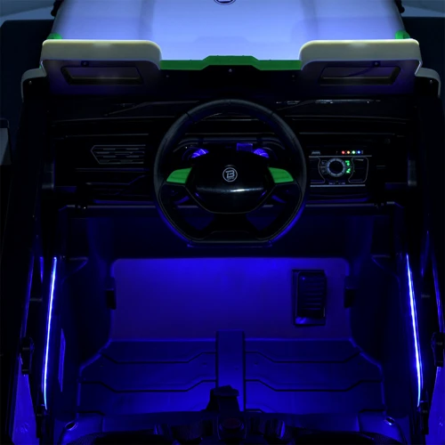 Дитячий електромобіль Bambi Racer Позашляховик білий (M 5845EBLR-1)