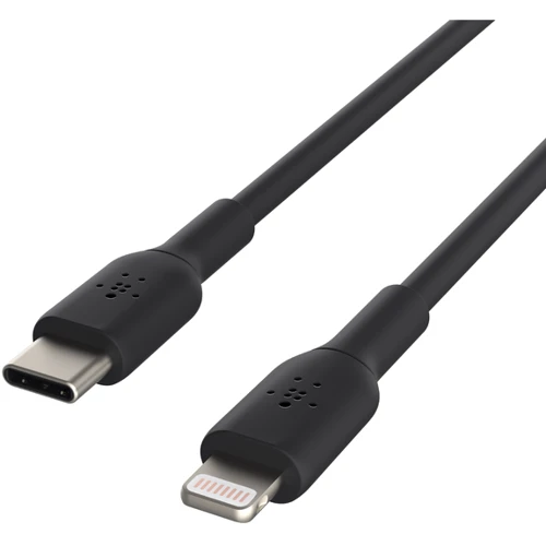 Кабель Belkin Cable Type-C to Lightning PVC 1m Black (CAA003BT1MBK) фото 3