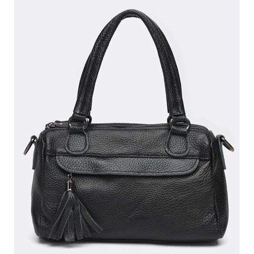 Женская сумка саквояж Keizer черная (k14007-black): Страна производитель Тайвань
