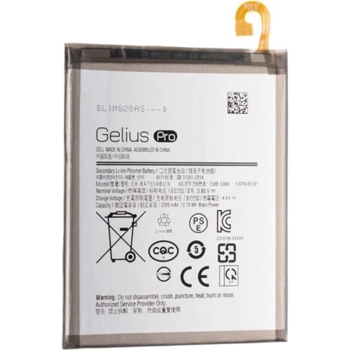 Аккумулятор Gelius Pro 3300mAh (EB-BA750ABU) for Samsung A105 (A10)/M105 (M10)/A750 (A7 (2018)): Производитель Gelius