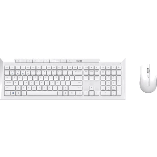 Комплект беспроводной RAPOO 8210M White: Подключение беспроводное