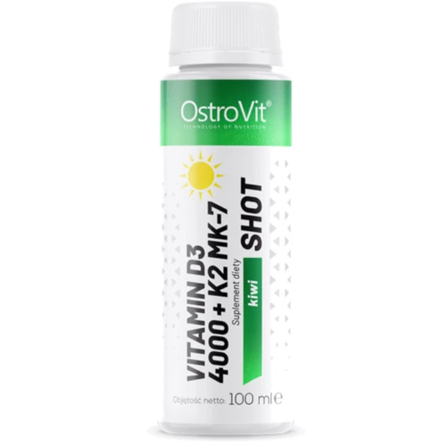 OstroVit Vitamin D3 4000+K2 MK-7 Вітамін D3 4000+K2 MK-7 Шот 100 мл