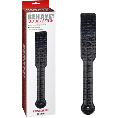 Шлепалка CHISA Behave! Luxury Fetish Spank Me