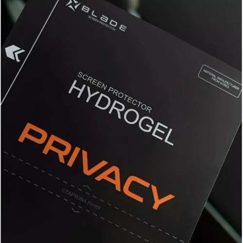 Защитная пленка для iPhone BLADE Hydro-Gel Screen Protector PRIVACY фото 6