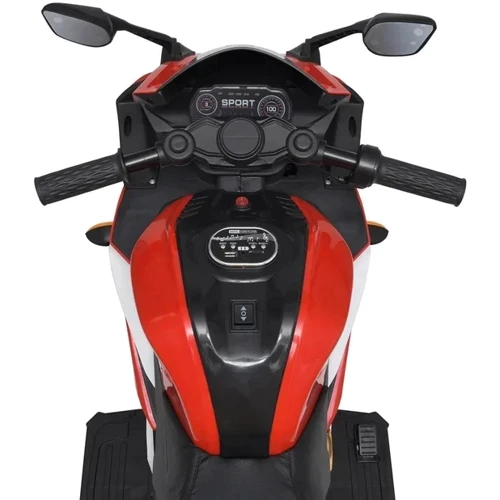 Дитячий електромотоцикл 2 колісний Bambi Racer 45W червоний (M 5022EL-3): Матеріал корпусу пластик