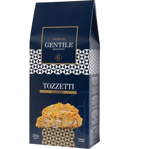 Печиво Gentile Тоццетті класичне з мигдалем 250 г (8051577081994)