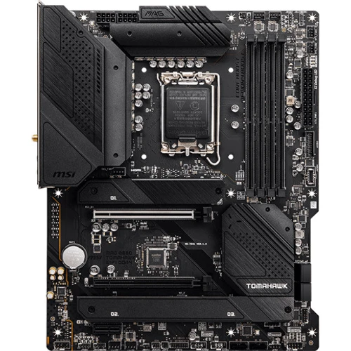 MSI MAG B660 TOMAHAWK WIFI DDR4: Оперативная память 4xDDR4 4800+, до 128 ГБ
