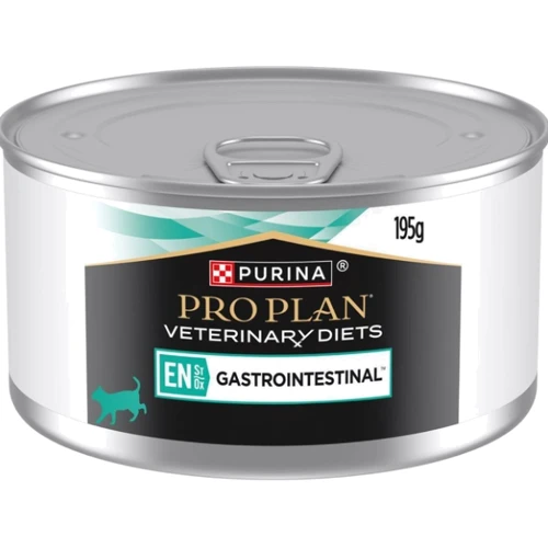 Вологий корм Purina Pro Plan Veterinary Diets EN Gastrointestinal для кошенят та дорослих кішок, для зменшення розладів кишкової абсорбації та годування в період відновлення, одужання мус 3х195 г (84: Порода Все породы