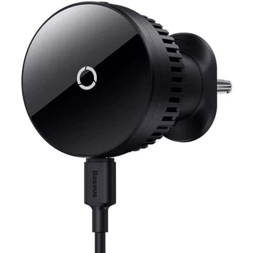 Держатель Baseus Car Holder MagPro Series Magnetic Wireless Charg Car Air Vent 15W Black (C40164100121-00): Тип автомобильный
