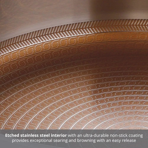 Сотейник с крышкой Masterpro Giro-Gold(US) 2.8 л (MPUS10163-STSMS)