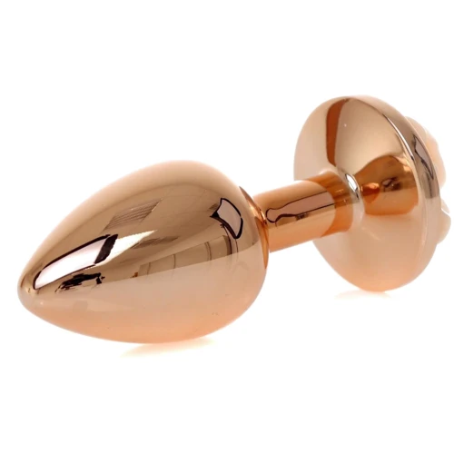 Анальная пробка BOSS Series Exclusivity Jewellery Red Gold Plug Rose Peach