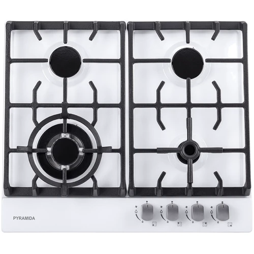Варильна поверхня газова Pyramida PFE 643 White Luxe