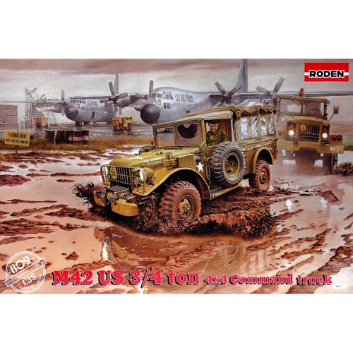 Модель Roden Американский грузовик M-42 (RN809)