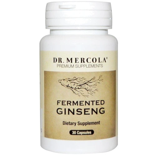 Dr. Mercola Fermented Ginseng Екстракт женьшеню 30 капсул