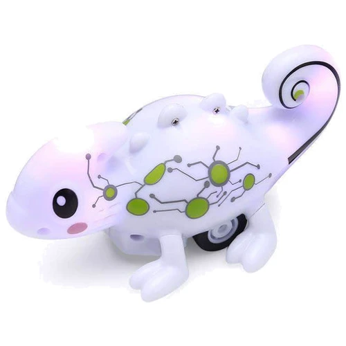 Индуктивная игрушка Хамелеон Happy Cow 777-613 меняет цвет и ездит по линии: Рекомендуемый возраст от 3 лет