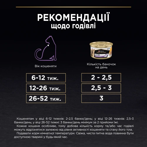 Влажный корм для котов Purina ProPlan Junior с курицей 6х85 г (12458617) фото 10
