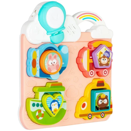 Пазл-сортер Baby Team в ассортименте (8648): Назначение игрушки Логическое мышление, Развитие внимания, Мелкая моторика