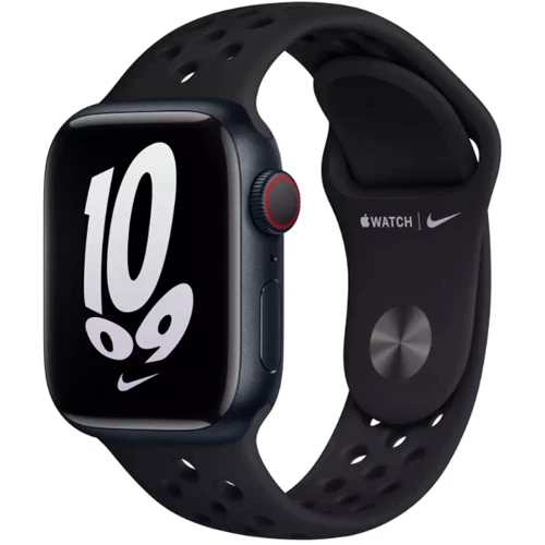 Аксессуар для Watch Apple Nike Sport Band Black M/L (MPH63) for Apple Watch 42/44/45/49mm