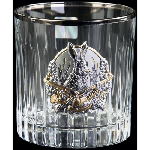 Набор для виски Boss Crystal Охота 7 предметов, платина, серебро, золото, хрусталь (BCR7HUNTPL) фото 6