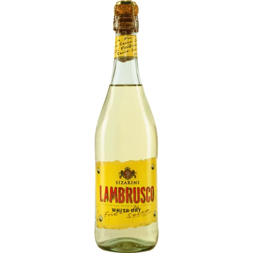 Ігристе вино Sizarini Lambrusco, біле сухе, 0.75л 10.5% (DIS8004810944488)