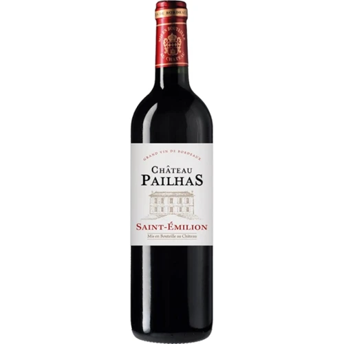 Вино Les Grands Chais de France Chateau Pailhas Saint-Emilion красное сухое 14 % 0.75 л (WHS3500610156946)