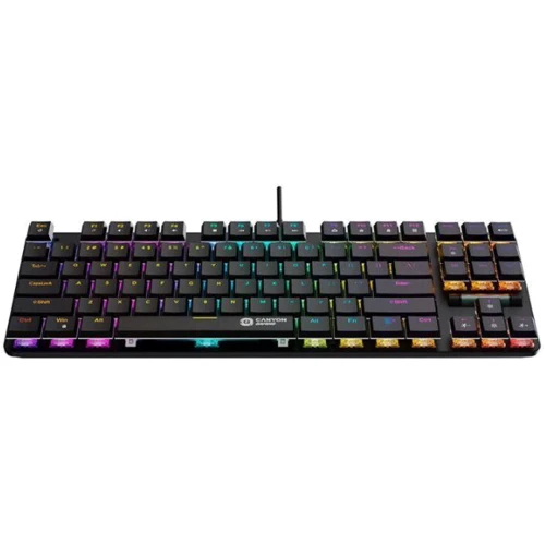 Клавиатура Canyon Cometstrike GK-50 RGB TKL (CND-SKB50-US): Интерфейс подключения USB