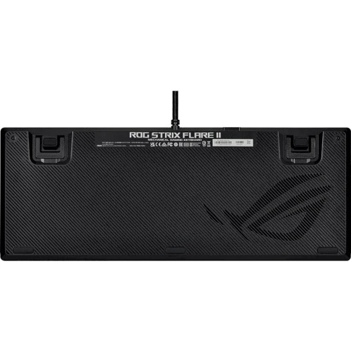 Клавиатура ASUS ROG Strix Flare II LED 104key NX Red USB (90MP02D6-BKUA01): Дополнительно подставка под запястья, встроенный USB-хаб, подсветка клавиш