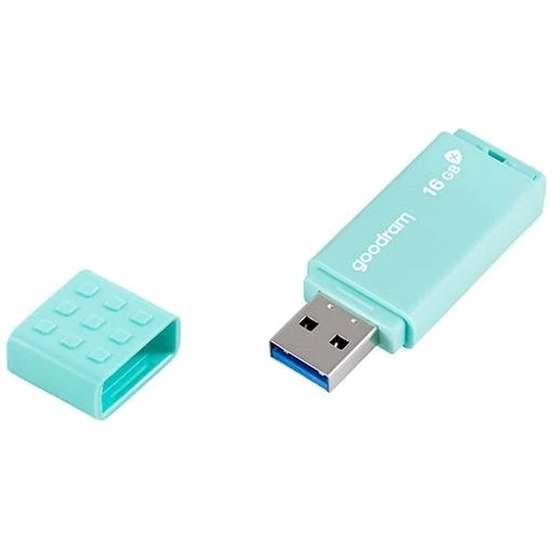 USB-флешка Goodram 16GB UME3 Care Green USB 3.0 (UME3-0160CRR11): Максимальная скорость записи, МБ/с 20