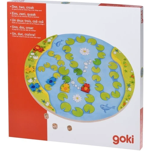 Настольная игра Goki Один, два, "ква": Производитель Goki