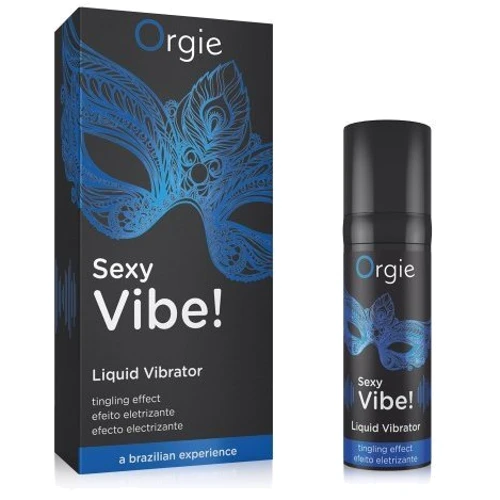 Жидкий вибратор Orgie Sexy Vibe! Liquid Vibrator, 15 мл, с эффектом мурашек